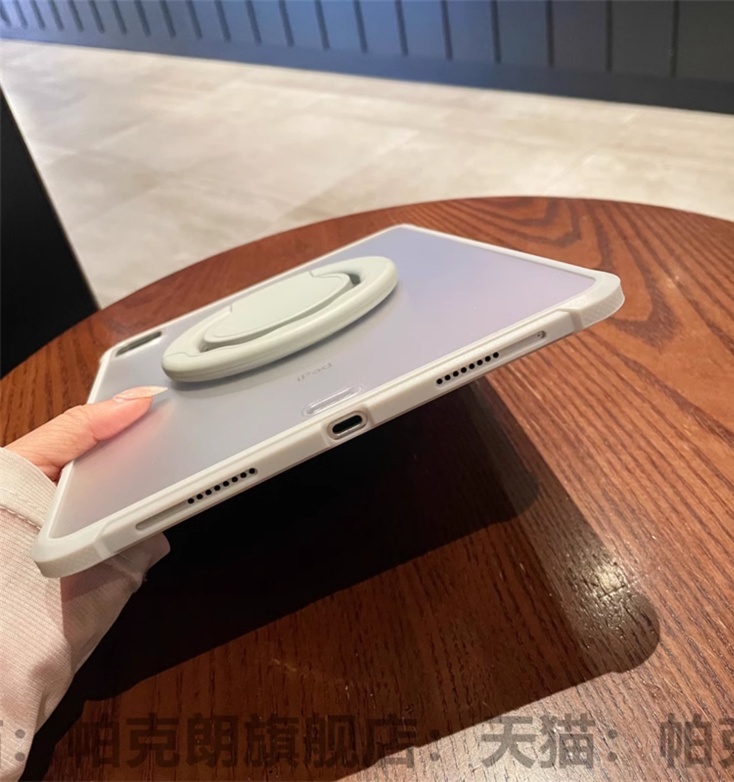 タブレットケース iPad/iPad Air/iPad Pro/mini リングスタンド付き 耐衝撃保護ケース