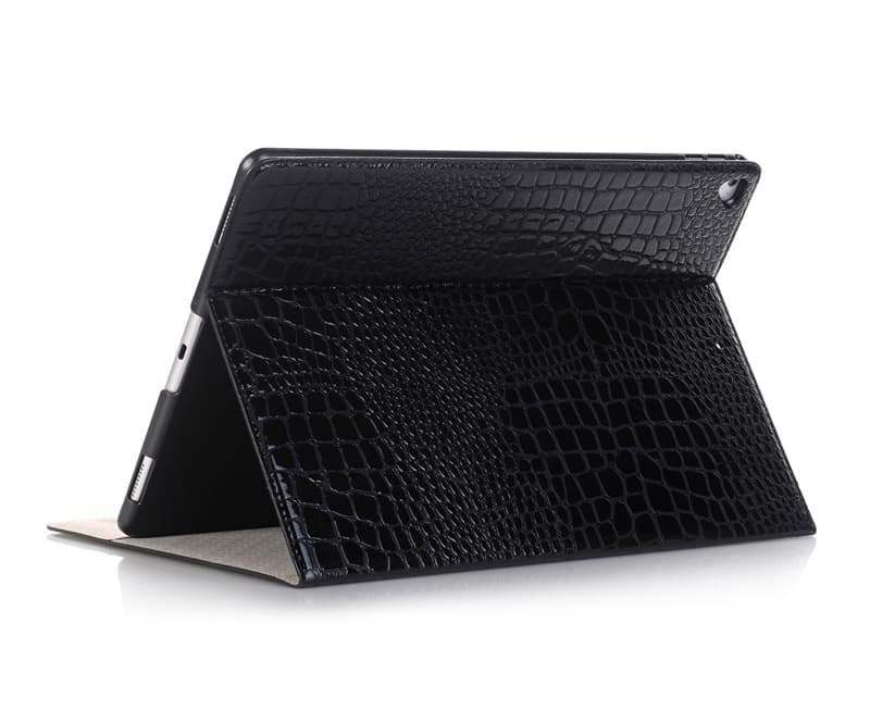 タブレットケース 高級感溢れるクロコダイル型押し手帳型タブレットケース iPad/iPad Air/iPad Pro/mini