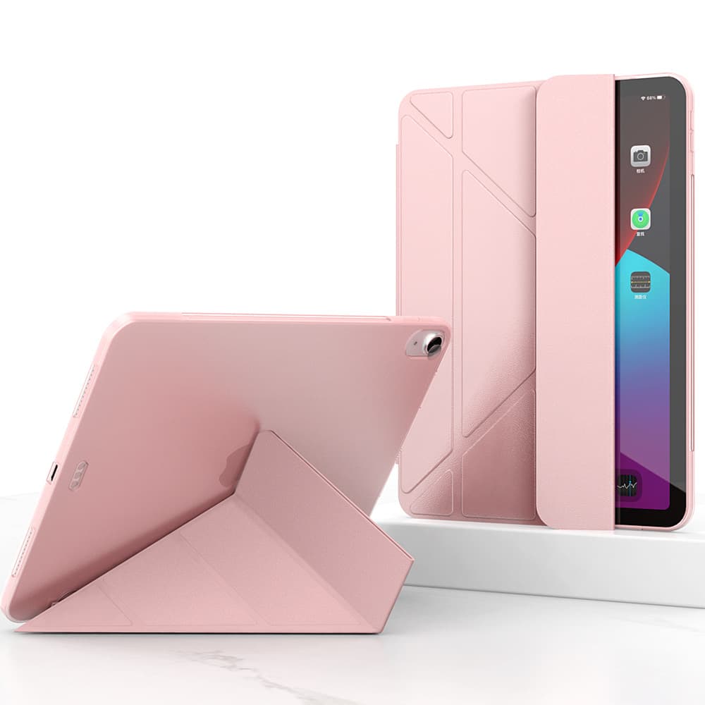 タブレットケース 多角度対応折りたたみスタンド付きタブレット保護ケース　iPad / iPad Air / iPad Pro / mini