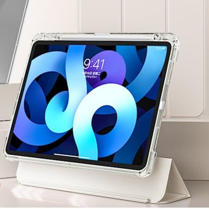 タブレットケース iPad/iPad Air/iPad Pro/mini iPad/iPad Air/iPad Pro/mini 折りたたみスタンド機能付き透明保護ケース