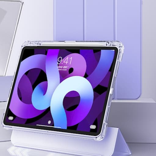 タブレットケース iPad/iPad Air/iPad Pro/mini iPad/iPad Air/iPad Pro/mini 折りたたみスタンド機能付き透明保護ケース