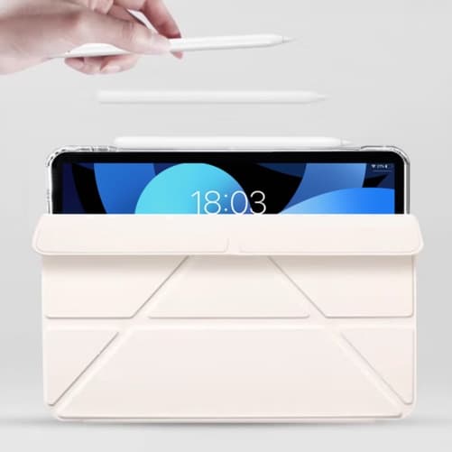 タブレットケース iPad/iPad Air/iPad Pro/mini/Y字型タブレットケース 折り畳み充電対応タブレット保護カバー