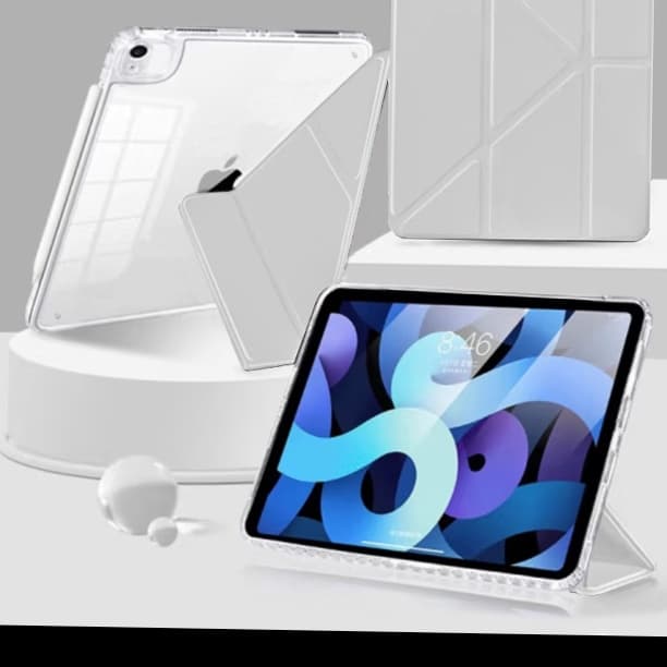 タブレットケース iPad/iPad Air/iPad Pro/mini/Y字型タブレットケース 折り畳み充電対応タブレット保護カバー