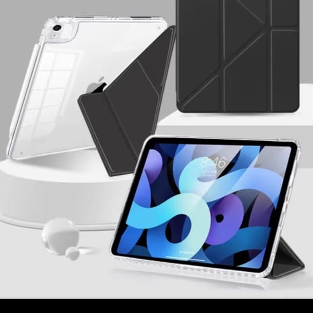 タブレットケース iPad/iPad Air/iPad Pro/mini/Y字型タブレットケース 折り畳み充電対応タブレット保護カバー