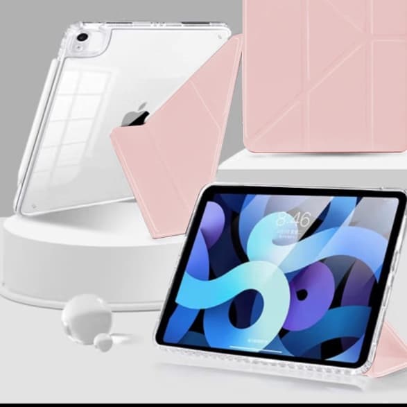 タブレットケース iPad/iPad Air/iPad Pro/mini/Y字型タブレットケース 折り畳み充電対応タブレット保護カバー