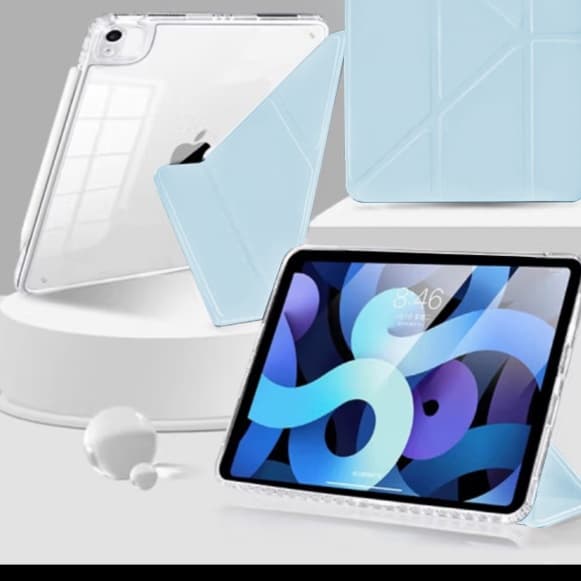 タブレットケース iPad/iPad Air/iPad Pro/mini/Y字型タブレットケース 折り畳み充電対応タブレット保護カバー