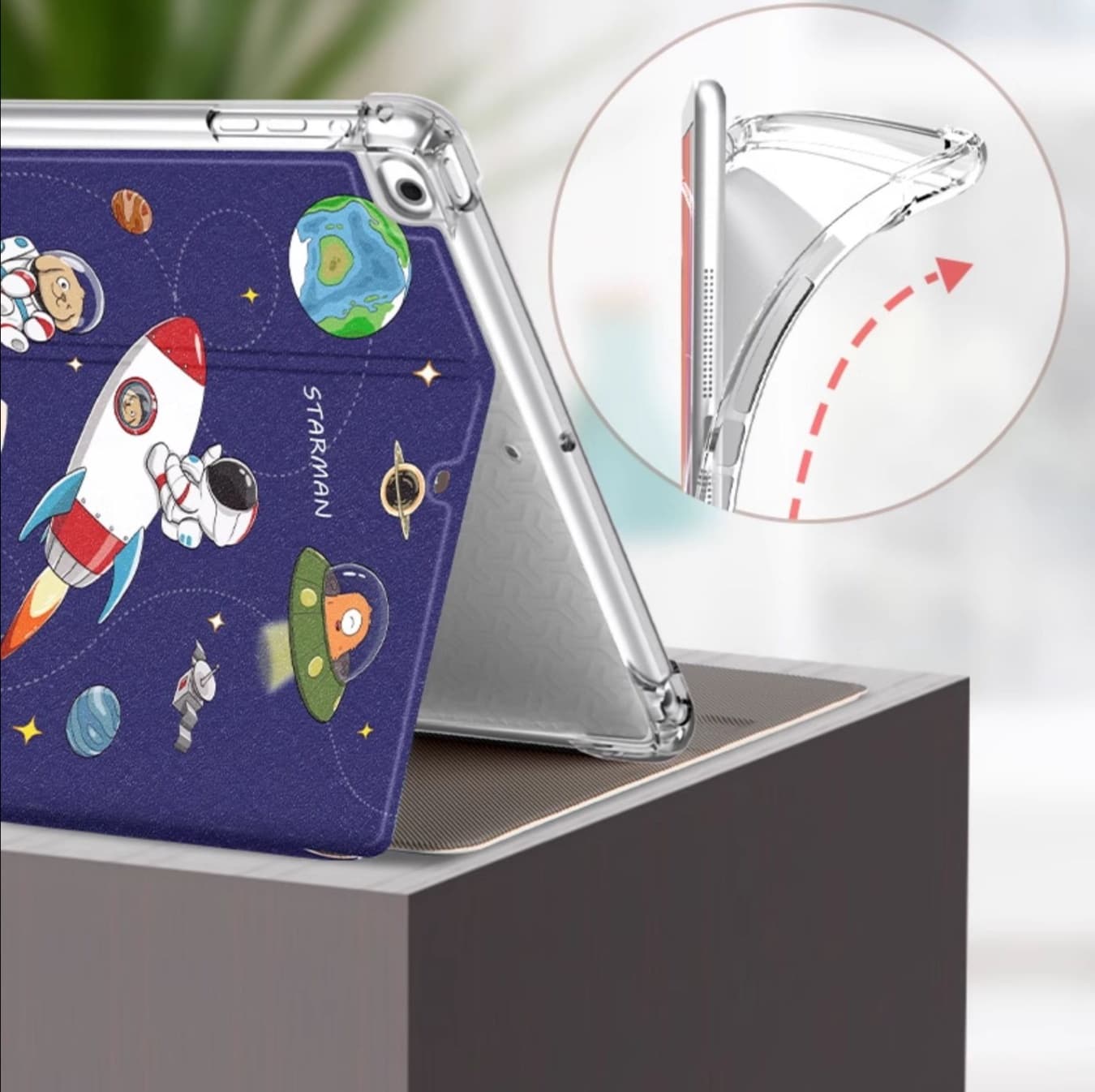 タブレットケース iPad/iPad Air/iPad Pro/miniタブレットケース衝撃吸収 可愛い動物柄 保護タブレットケース