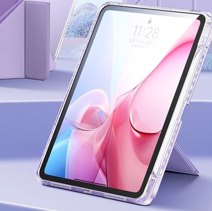 タブレットケース ipad/iPad Air/iPad Pro/mini iPad/iPad Air/iPad Pro/mini 透明背面保護カバー 折り畳み式