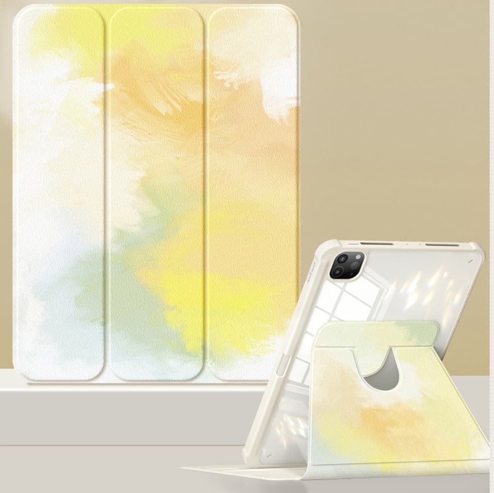 タブレットケース 3つ折り回転式タブレットケース  iPad/iPad Air/iPad Pro/mini