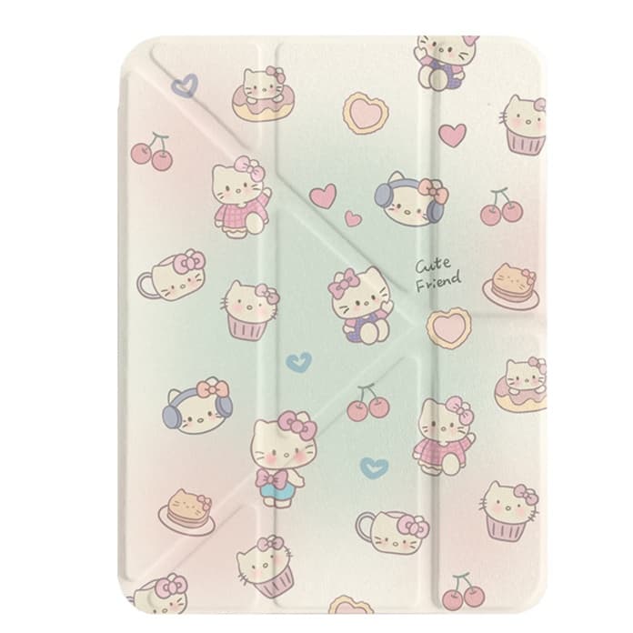 タブレットケース iPad/iPad Air/iPad Pro/mini チェック柄くまちゃん抱っこ保護カバー