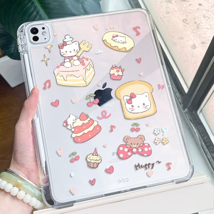 タブレットケース iPad/iPad Air/iPad Pro/mini リボン柄 保護ケース 分離式タブレットカバー