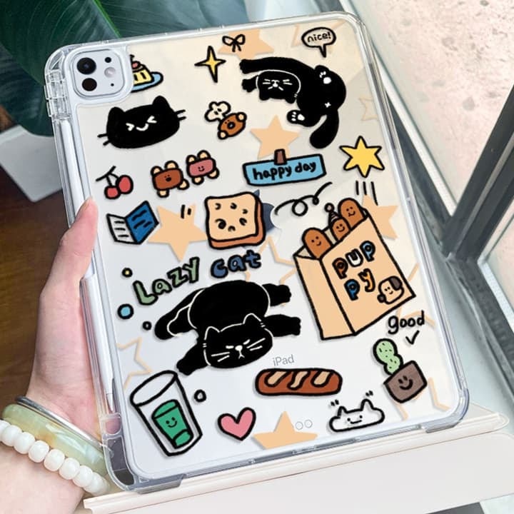 タブレットケース iPad/iPad Air/iPad Pro/mini リボン柄 保護ケース 分離式タブレットカバー
