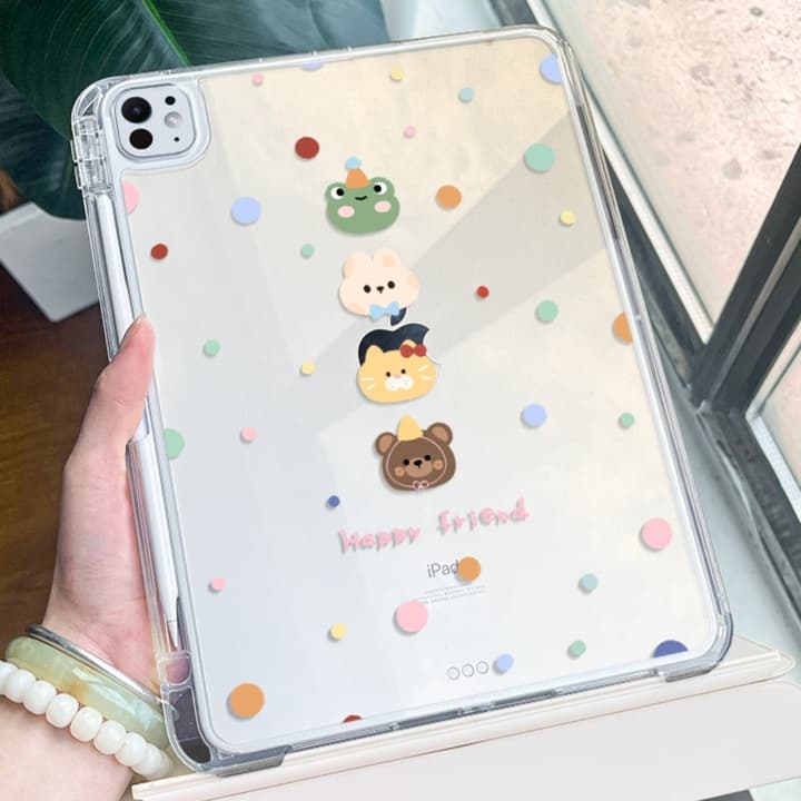 タブレットケース iPad/iPad Air/iPad Pro/mini リボン柄 保護ケース 分離式タブレットカバー