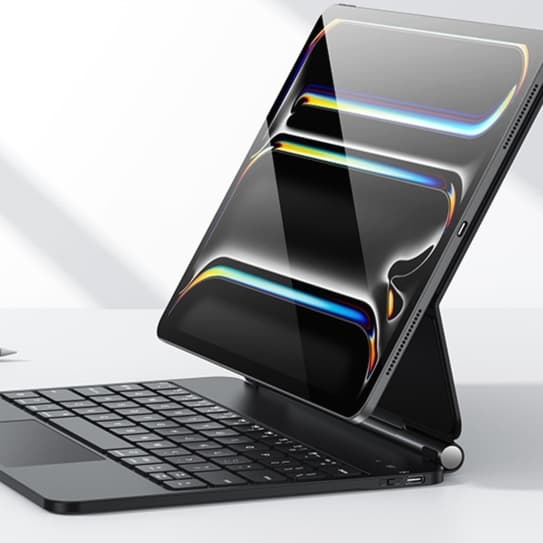 タブレットケース iPad/iPad Air/iPad Pro/mini 多角度調整可能な磁気着脱式タブレット台