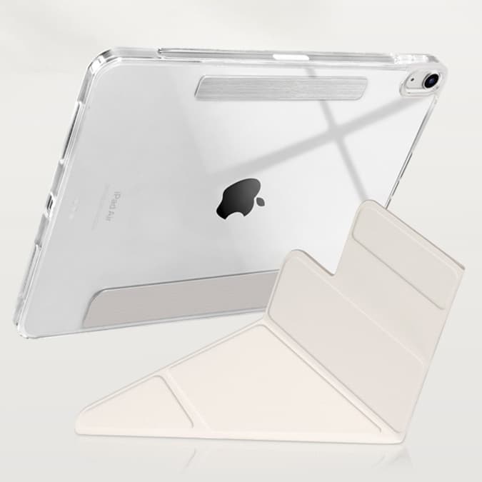タブレットケース  磁石付き透明スタンドケース iPad/iPad Air/iPad Pro/mini