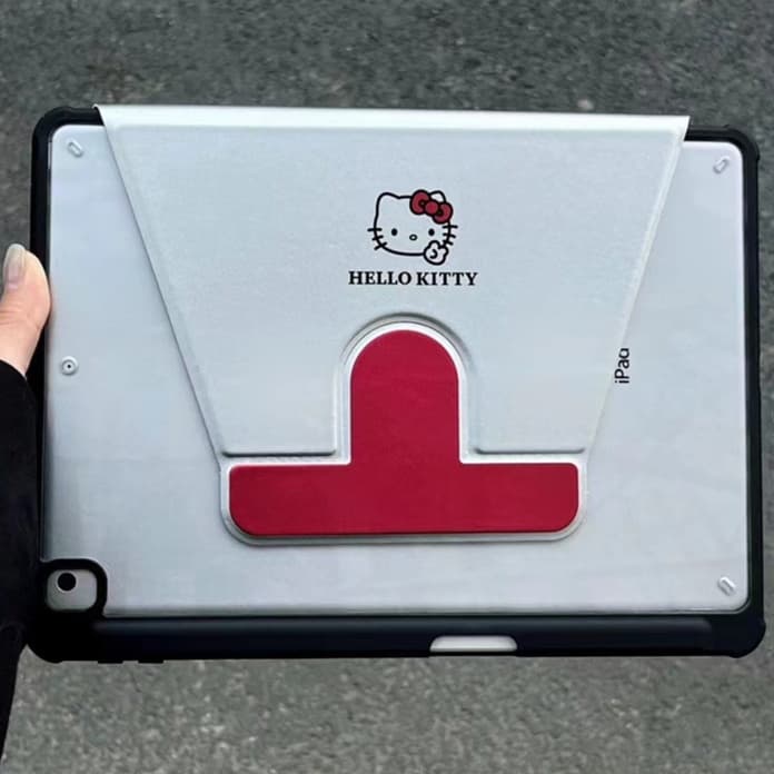タブレットケース iPad/iPad Air/iPad Pro/mini キティちゃん立て掛け式保護ケース
