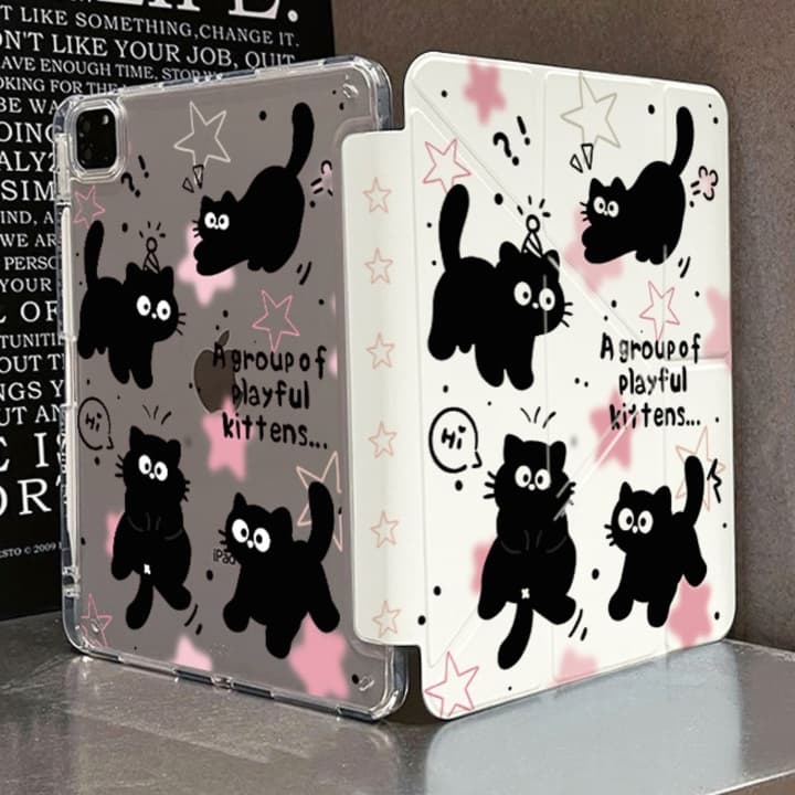 タブレットケース iPad/iPad Air/iPad Pro/mini 星空きらめき 折り畳み式保護カバー