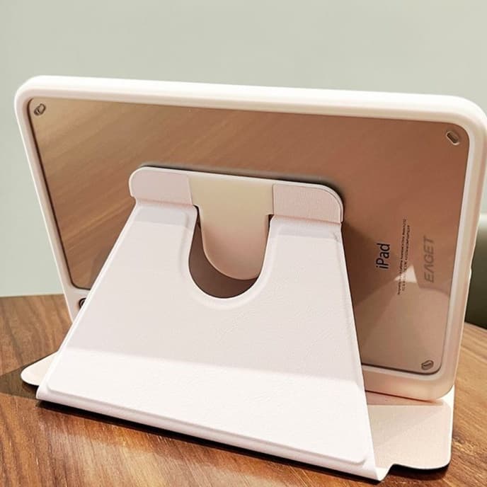 タブレットケース iPad/iPad Air/iPad Pro/mini 多機能ポケット付き透明背面保護ケース