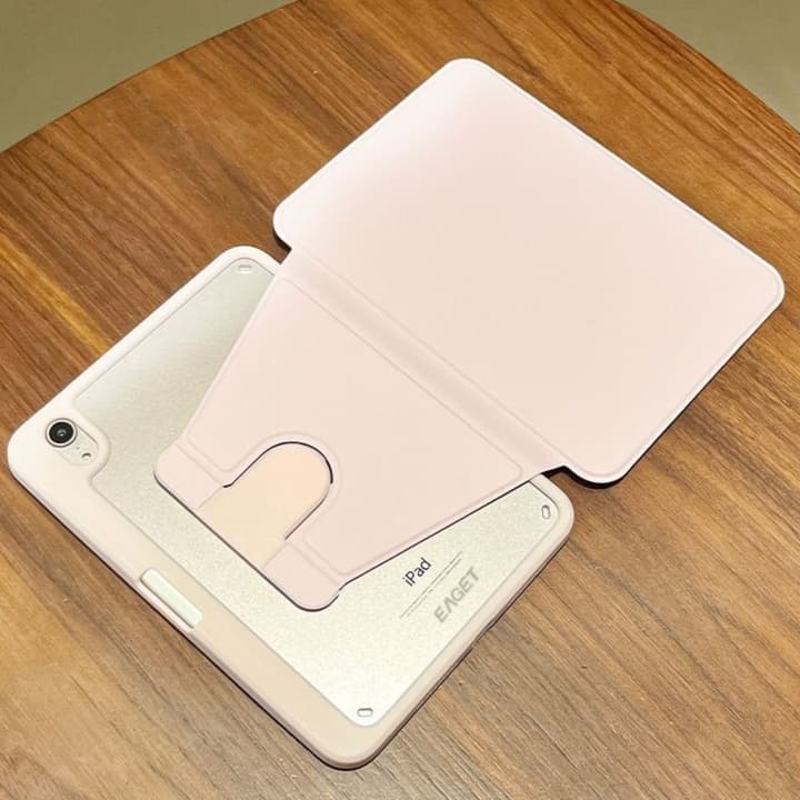 タブレットケース iPad/iPad Air/iPad Pro/mini 多機能ポケット付き透明背面保護ケース