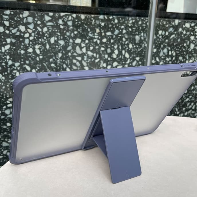 タブレットケース 多機能透明背面 筆ホルダー付き立てかけケース iPad/iPad Air/iPad Pro/mini