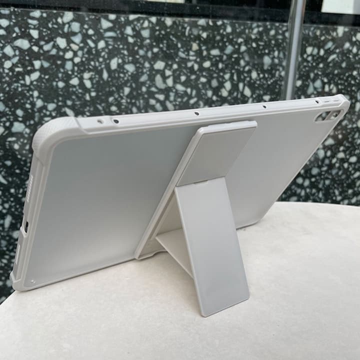 タブレットケース 多機能透明背面 筆ホルダー付き立てかけケース iPad/iPad Air/iPad Pro/mini