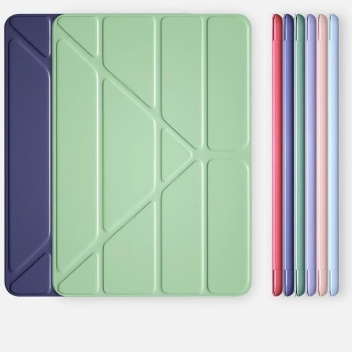 タブレットケース iPad/iPad Air/iPad PRo/mini多機能変形タブレットケース 3つ折＋Y字スタンド