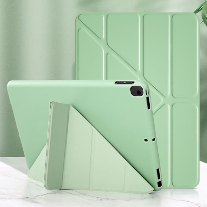 タブレットケース iPad/iPad Air/iPad PRo/mini多機能変形タブレットケース 3つ折＋Y字スタンド