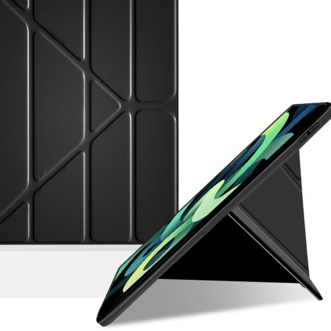タブレットケース iPad/iPad Air/iPad PRo/mini多機能変形タブレットケース 3つ折＋Y字スタンド