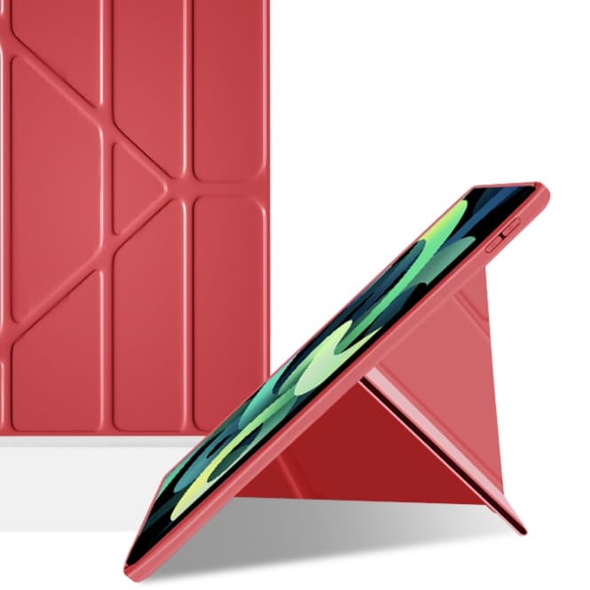 タブレットケース iPad/iPad Air/iPad PRo/mini多機能変形タブレットケース 3つ折＋Y字スタンド