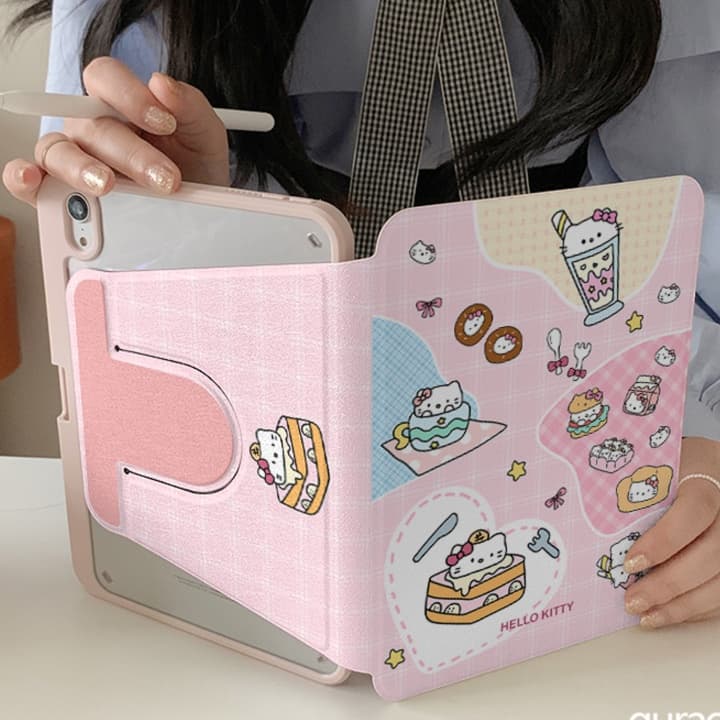 タブレットケース もこもこくまさんの冬支度タブレットカバー iPad/iPad Air/iPad Pro/mini