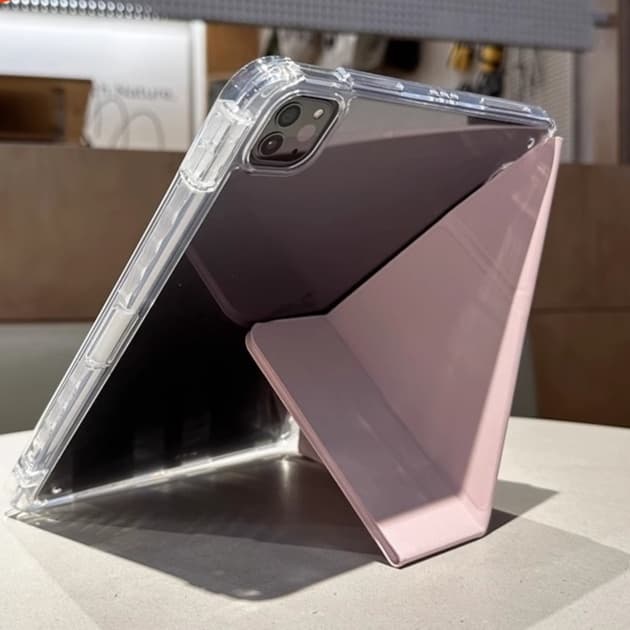 タブレットケース 折りたたみ式透明保護カバー iPad/iPad Air/iPad Pro/mini