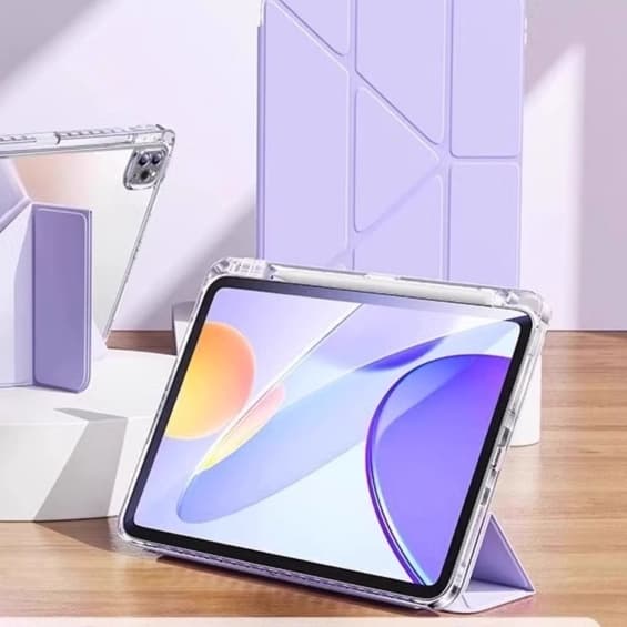 タブレットケース 折りたたみ式透明保護カバー iPad/iPad Air/iPad Pro/mini