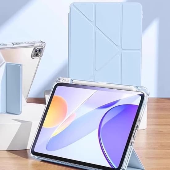 タブレットケース 折りたたみ式透明保護カバー iPad/iPad Air/iPad Pro/mini