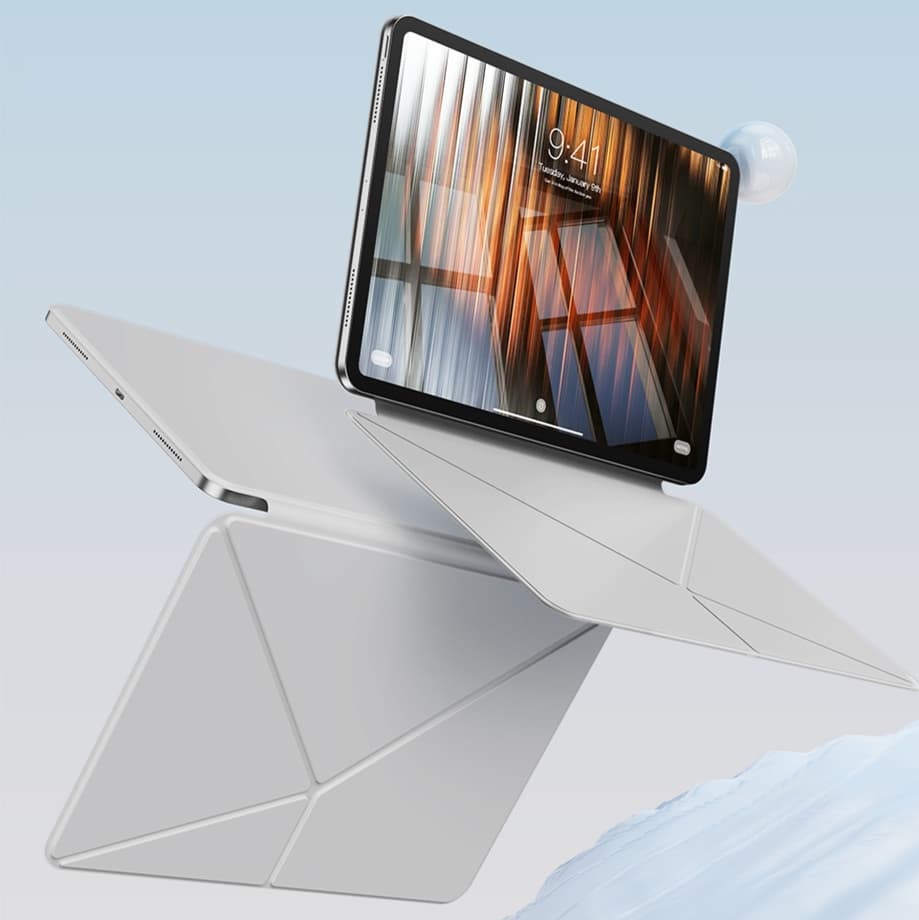 タブレットケース 折り畳み式 多機能スタンド タブレット保護カバー iPad/iPad Air/iPad Pro/mini
