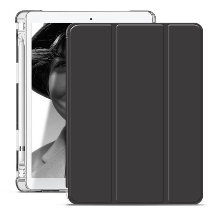 タブレットケース 三つ折り 薄型 透明背面保護ケース iPad/iPad Air/iPad Pro/mini