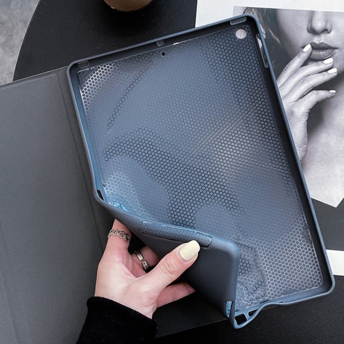 タブレットケース iPad/iPad Air/iPad PRo/mini モザイクハート 薄型保護タブレットケース