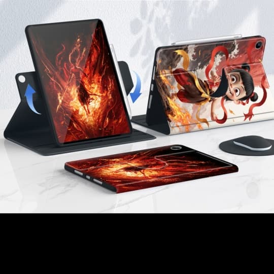 タブレットケース iPad保護ケース/360度回転式タブレット保護ケース