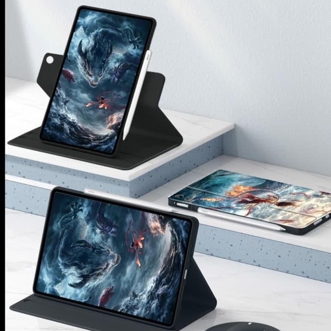 タブレットケース iPad保護ケース/360度回転式タブレット保護ケース