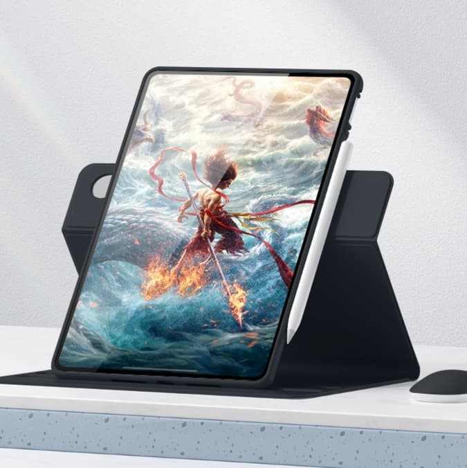 タブレットケース iPad保護ケース/360度回転式タブレット保護ケース