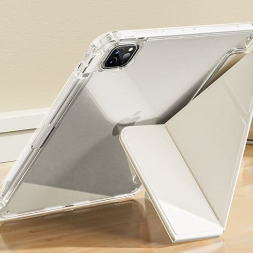 タブレットケース iPad/iPad Air/iPad Pro/mini 三つ折り変形スタンド機能付きタブレットカバー