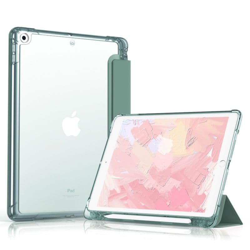 タブレットケース iPad/iPad Air/iPad PRo/miniタブレットケース 二重構造透明保護ケース