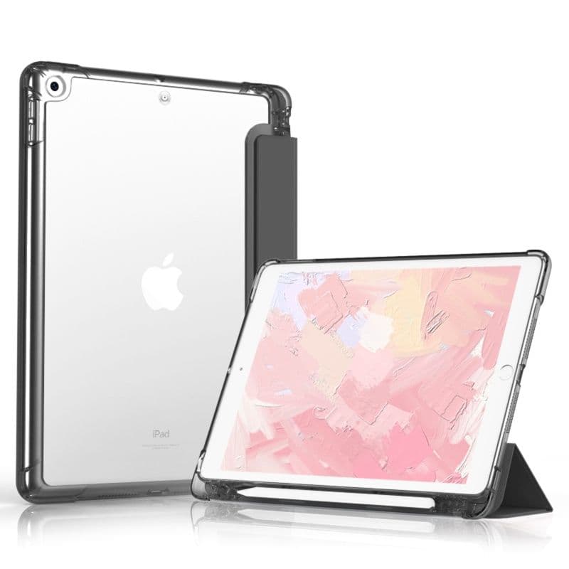 タブレットケース iPad/iPad Air/iPad PRo/miniタブレットケース 二重構造透明保護ケース
