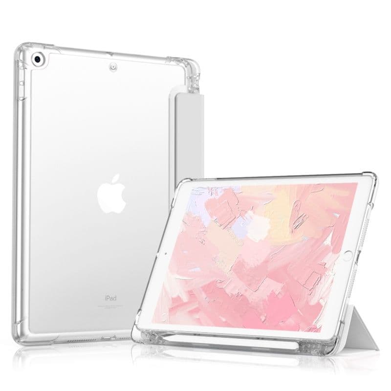 タブレットケース iPad/iPad Air/iPad PRo/miniタブレットケース 二重構造透明保護ケース