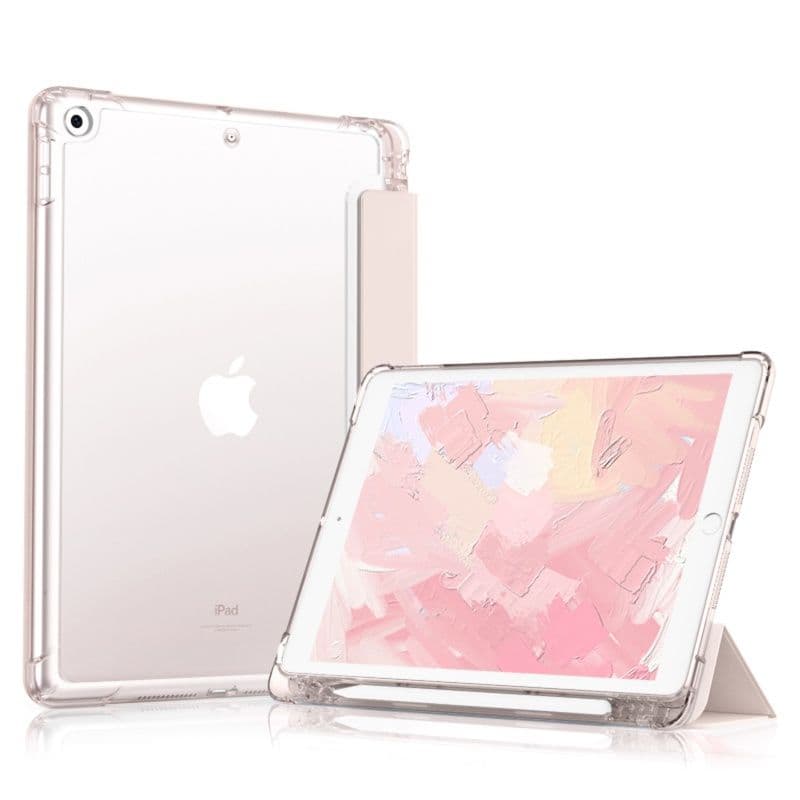 タブレットケース iPad/iPad Air/iPad PRo/miniタブレットケース 二重構造透明保護ケース