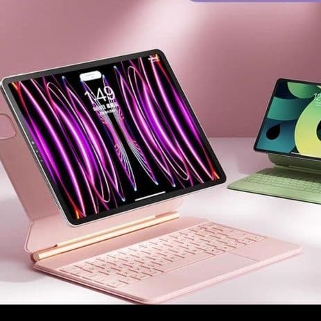 タブレットケース マグネット式タブレット用薄型キーボードケース iPad Air/iPad Pro