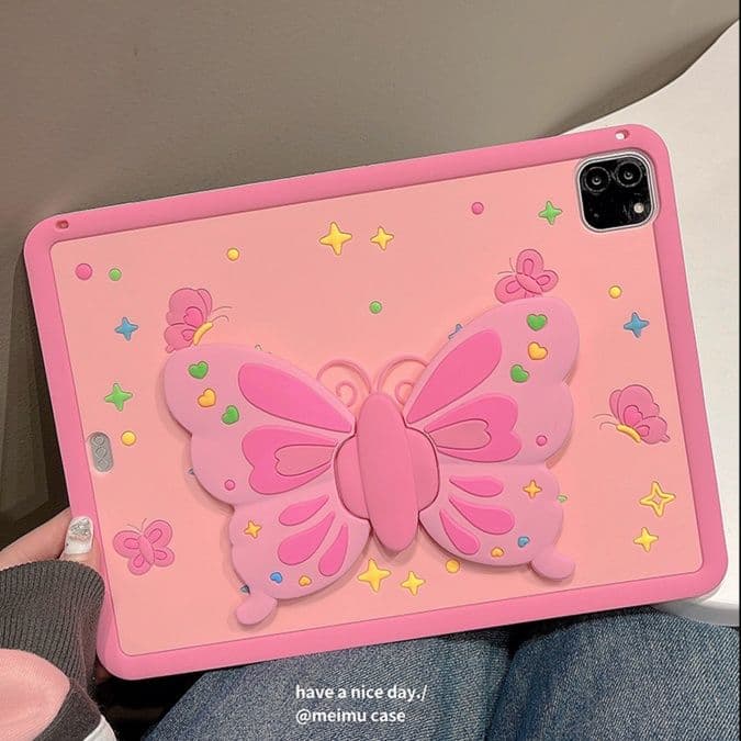 タブレットケース iPad 蝶々立体デザイン 保護タブレットケース iPad/iPad Air/iPad Pro/mini