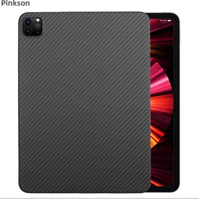 タブレットケース 薄型 炭素繊維柄 タブレット保護カバー iPad/iPad Air/iPad Pro/mini