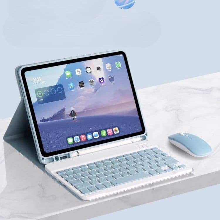 タブレットケース 超薄型 取り外し可能キーボード付きタブレットケース iPad/iPad Air/iPad Pro/mini