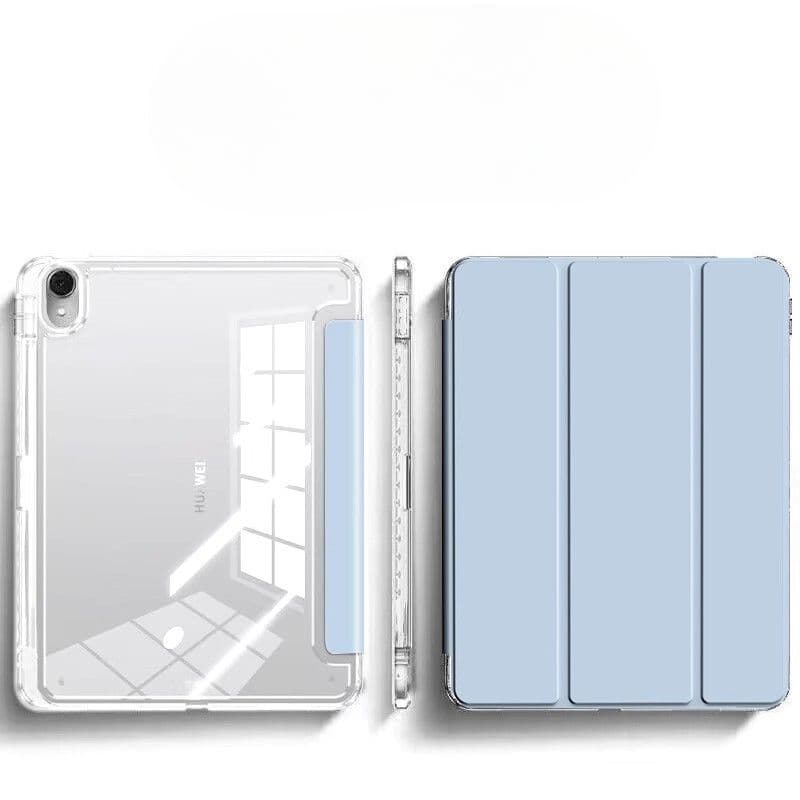タブレットケース iPad/iPad Air/iPad Pro/mini 透明保護 折りたたみ式タブレットカバー
