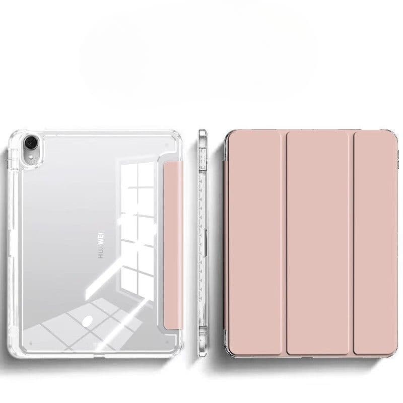 タブレットケース iPad/iPad Air/iPad Pro/mini 透明保護 折りたたみ式タブレットカバー